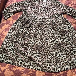 Leopard Print casual dress XL